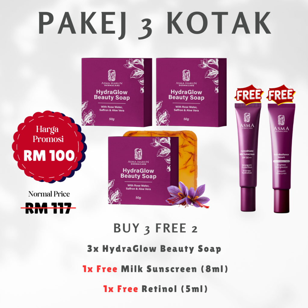 pakej 3 kotak hydrasoap