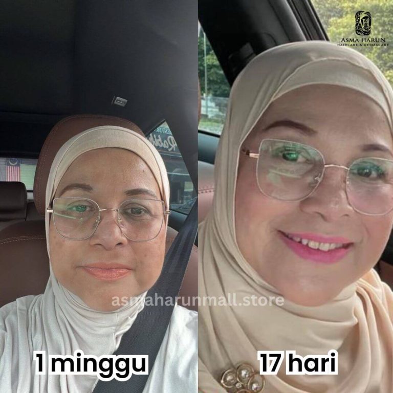 Puan Izzah, 52 Tahun - Rasa smooth tanpa nampak bertapok dan tak berminyak..
